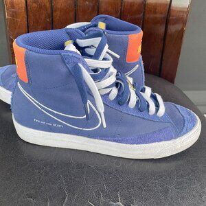 NIKE Blazer Mid '77 "First Use" DC3433-400 Deep Royal Blue (MEN'S 8) 50th Ann.